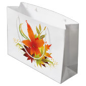 Thanksgiving in het najaar groot cadeauzakje (Achterkant Gekanteld)