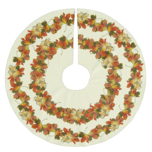 Thanksgiving in het najaar kerstboom rok (Voorkant)