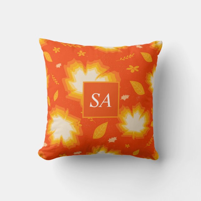 Thanksgiving in het najaar kussen (Voorkant)