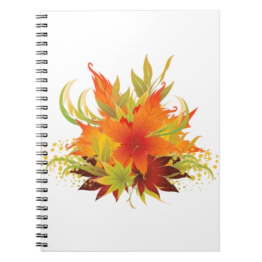 Thanksgiving in het najaar notitieboek (Voorkant)