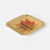 Thanksgiving in het najaar papieren bordje (Gebogen)
