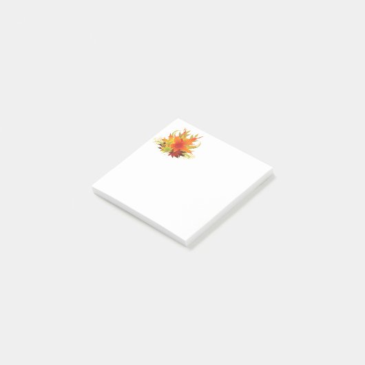Thanksgiving in het najaar post-it® notes (Schuin)