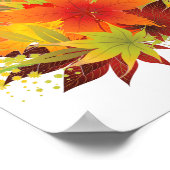 Thanksgiving in het najaar poster (Hoek)