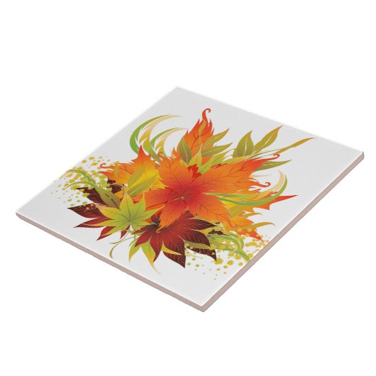 Thanksgiving in het najaar tegeltje (Zijkant)