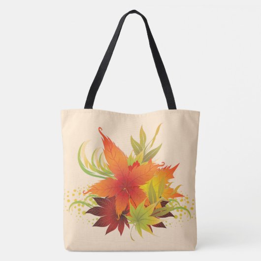 Thanksgiving in het najaar tote bag (Achterkant)