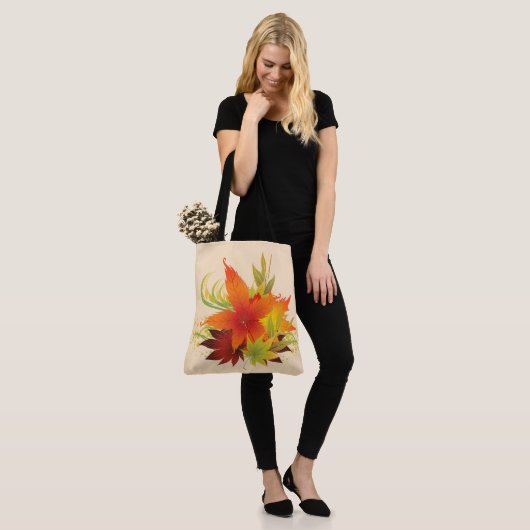 Thanksgiving in het najaar tote bag (Op model)
