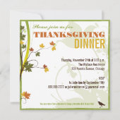 Thanksgiving in kleur Uitnodiging binnenste (Voorkant)