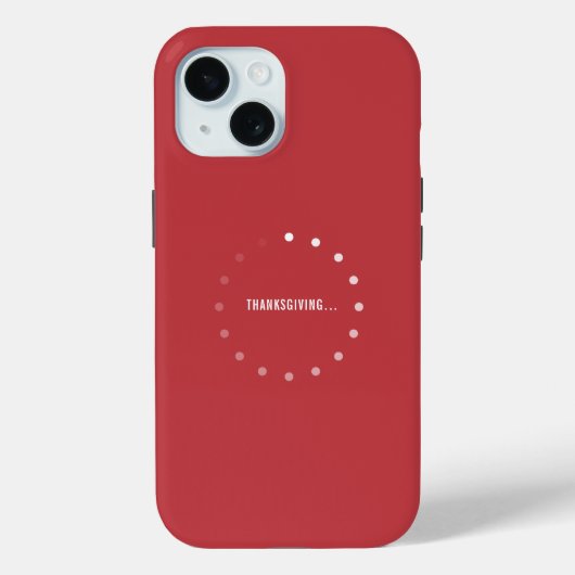 Thanksgiving in uitvoering Slim Minimalistisch Case-Mate iPhone Case (Achterkant)