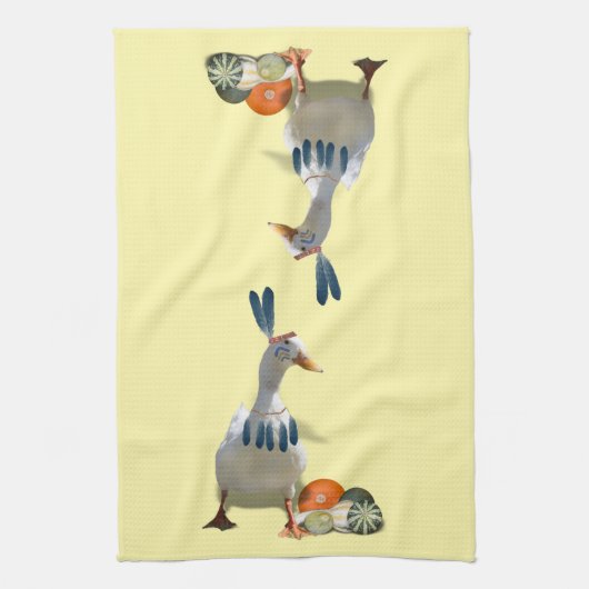 Thanksgiving Indian Duck Theedoek (Verticaal)