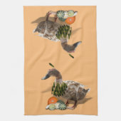 Thanksgiving Indian Duck Theedoek (Verticaal)