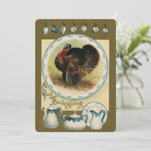  Thanksgiving Informele uitnodiging (Staand voorkant)