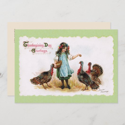 Thanksgiving Informele uitnodiging (Voorkant / Achterkant)