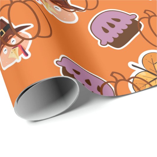 Thanksgiving inpakpapier (Rol Hoek)