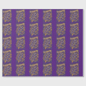Thanksgiving inpakpapier blauw 02 (Vlak)