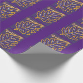 Thanksgiving inpakpapier blauw 02 (Hoek)