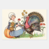  Thanksgiving Inpakpapier Vel (Voorkant 2)