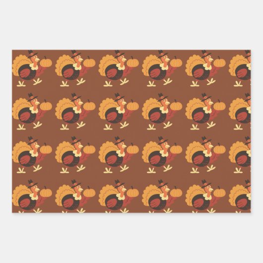 Thanksgiving Inpakpapier Vel (Voorkant 3)