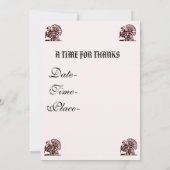 THANKSGIVING INVITE KAART (Achterkant)