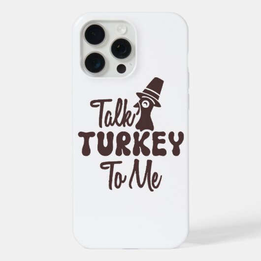 Thanksgiving iPhone Hoesje (Achterkant)