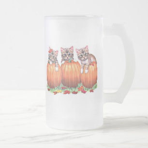 Thanksgiving is de Kat's Meow Matglas Bierpul