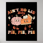 Thanksgiving is geen leugen Baby Happy Thanksgivin Poster (Voorkant)
