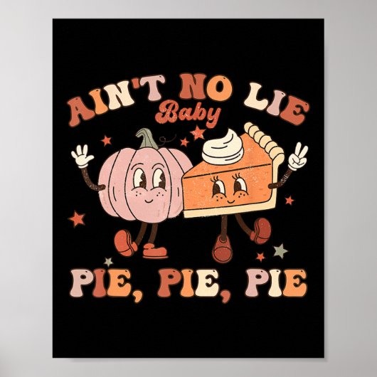 Thanksgiving is geen leugen Baby Happy Thanksgivin Poster (Voorkant)