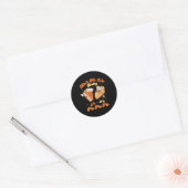 Thanksgiving is geen leugen Baby Happy Thanksgivin Ronde Sticker (Envelop)