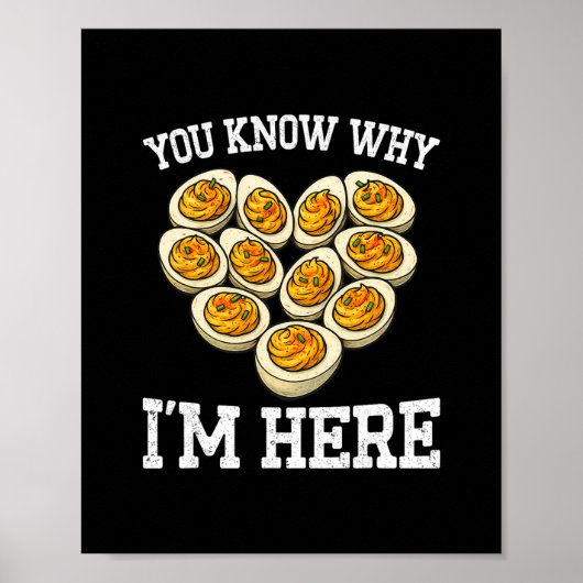 Thanksgiving Je Weet Waarom Ik Hier Ben Duivelsei Poster (Voorkant)