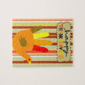 Thanksgiving Jigzaag Puzzle Legpuzzel (Horizontaal)