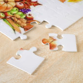 Thanksgiving Jigzaag Puzzle Legpuzzel (Zijkant)