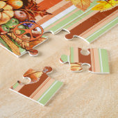 Thanksgiving Jigzaag Puzzle Legpuzzel (Zijkant)