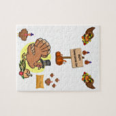 Thanksgiving Jigzaag Puzzle Legpuzzel (Horizontaal)