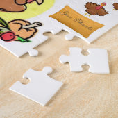 Thanksgiving Jigzaag Puzzle Legpuzzel (Zijkant)