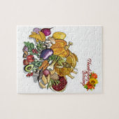 Thanksgiving Jigzaag Puzzle Legpuzzel (Horizontaal)