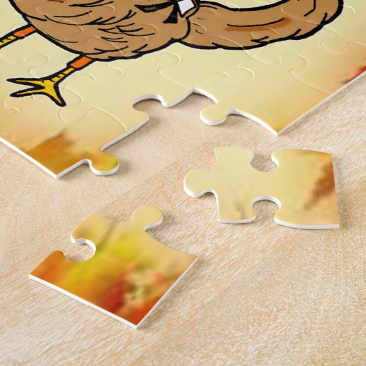 Thanksgiving Jigzaag Puzzle Legpuzzel (Zijkant)