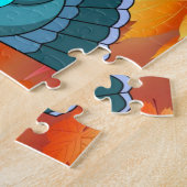 Thanksgiving Jigzaag Puzzle Legpuzzel (Zijkant)