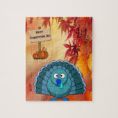 Thanksgiving Jigzaag Puzzle Legpuzzel (Verticaal)