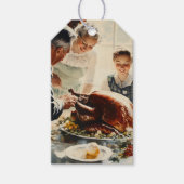 Thanksgiving Joy: een familiefeest Cadeaulabel (Voorkant)