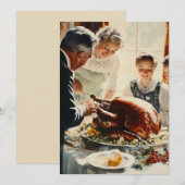 Thanksgiving Joy: een familiefeest Kaart (Voorkant / Achterkant)