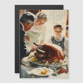 Thanksgiving Joy: een familiefeest Magnetische Uitnodiging (Voorkant / Achterkant)