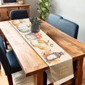 Thanksgiving Joy of Harvest Familie Korte Tafelloper