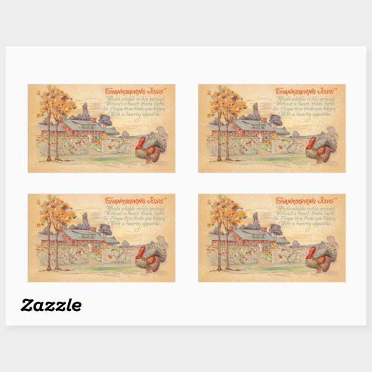 Thanksgiving Joys Sticker (Vel)