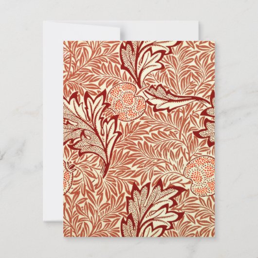 Thanksgiving Kaart (Achterkant)