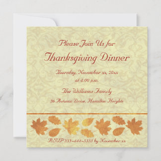 Thanksgiving Kaart