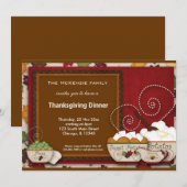 Thanksgiving Kaart (Voorkant / Achterkant)