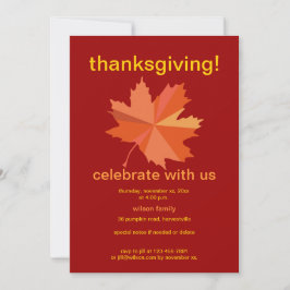 Thanksgiving Kaart