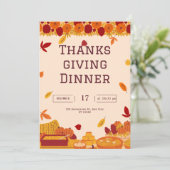 Thanksgiving Kaart (Staand voorkant)