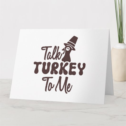 Thanksgiving Kaart (Voorkant)