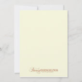 Thanksgiving Kaart (Achterkant)