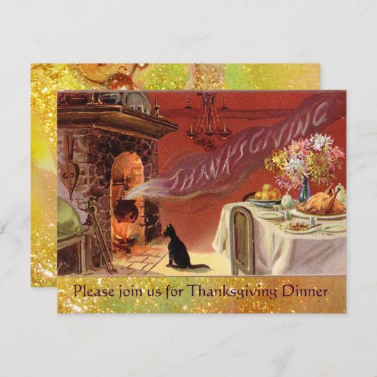 Thanksgiving Kaart (Voorkant / Achterkant)